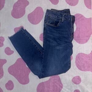 STS blue dark wash skinny jeans womens size 31